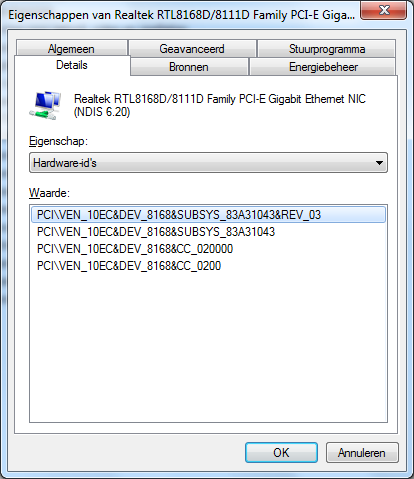 Realtek Rtl8139 Family Pci Fast Ethernet Nic For Windows Vista