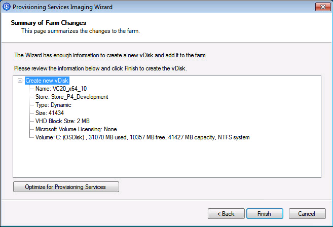 Citrix Provisioning Server Microsoft Volume Licensing Program