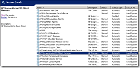 HP StorageWorks CIM Object Manager - Started