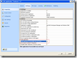RES Workspace Manager - Foodcare 7.2 - Settings