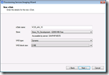 Provisioning Services Imaging Wizard - New vDisk
