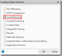 Configure Basic Features - Load Balancing